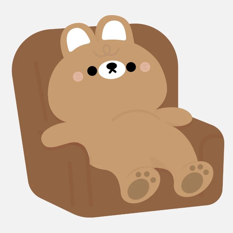 Lapin fatigué