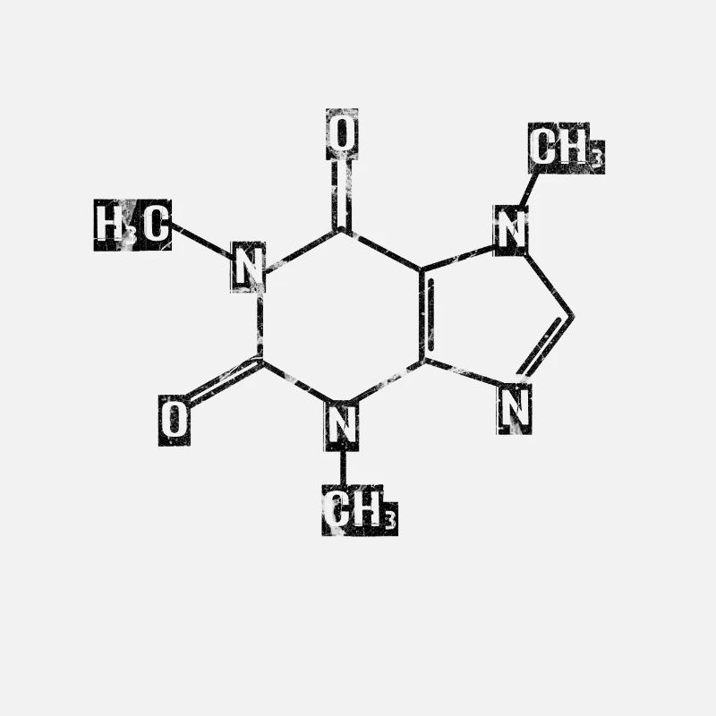 Caféine - Formule chimique