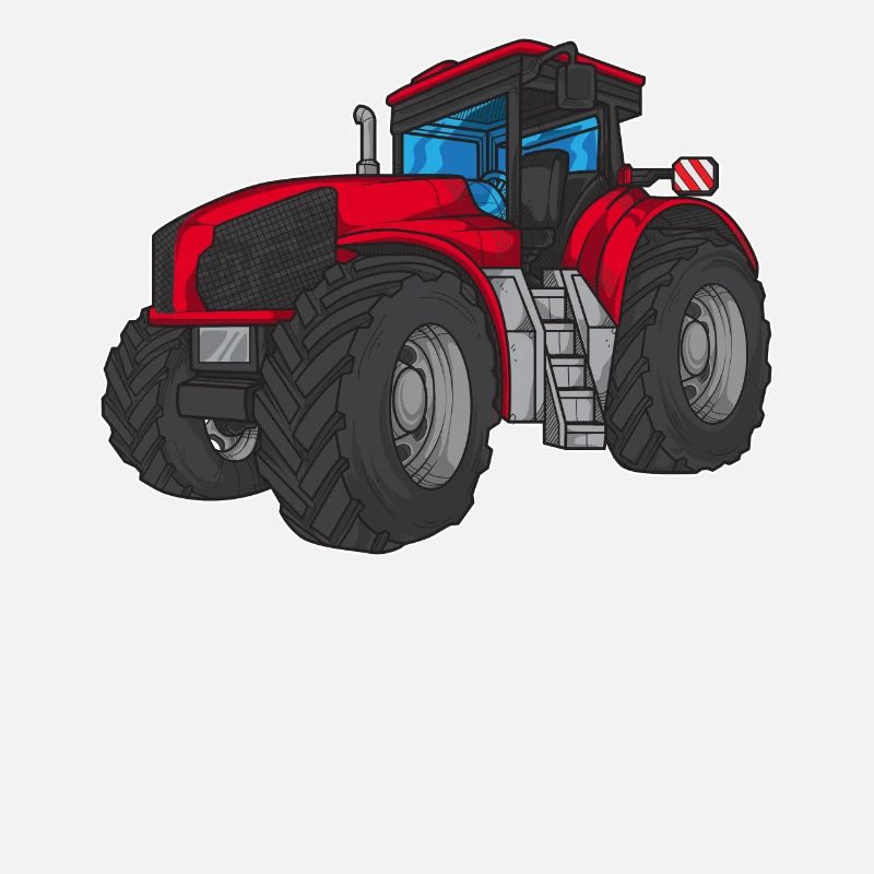 Traktor Rot Kindergeburtstag Kind Junge Geschenk