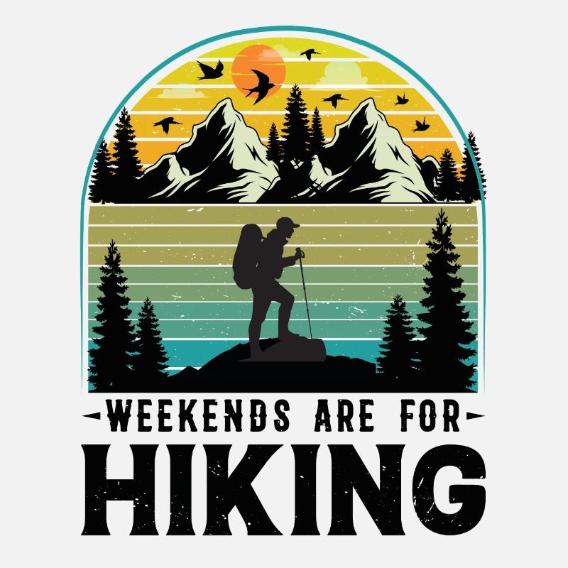 Week-end Équipe de randonnée Randonnée dans les montagnes