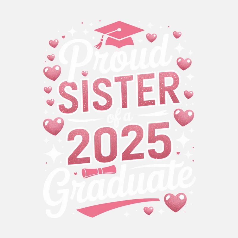 Stolze Schwester Eines Absolventen 2025