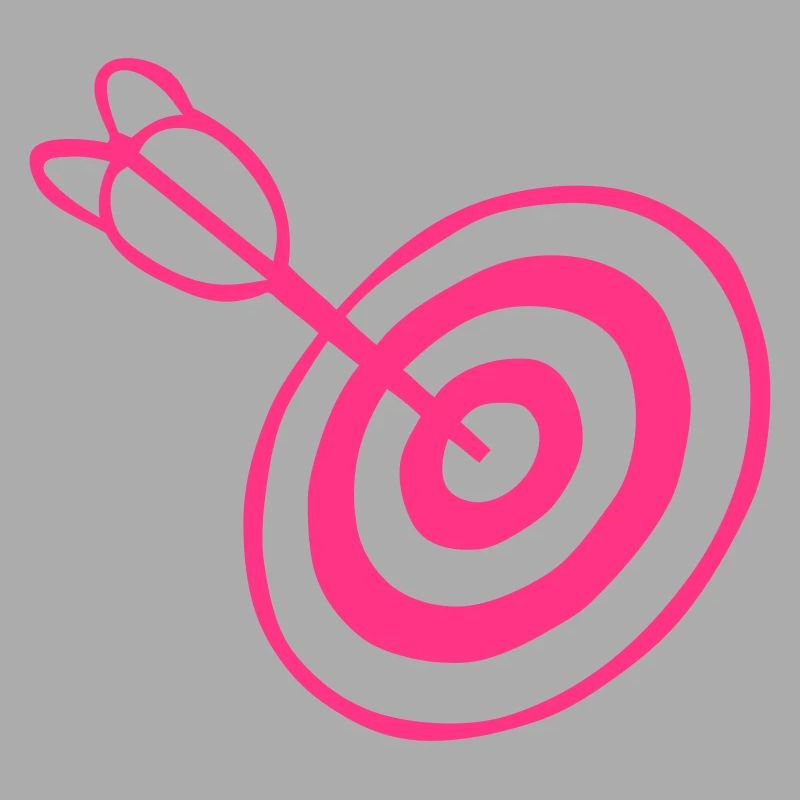 cible fleche flechette mille centre