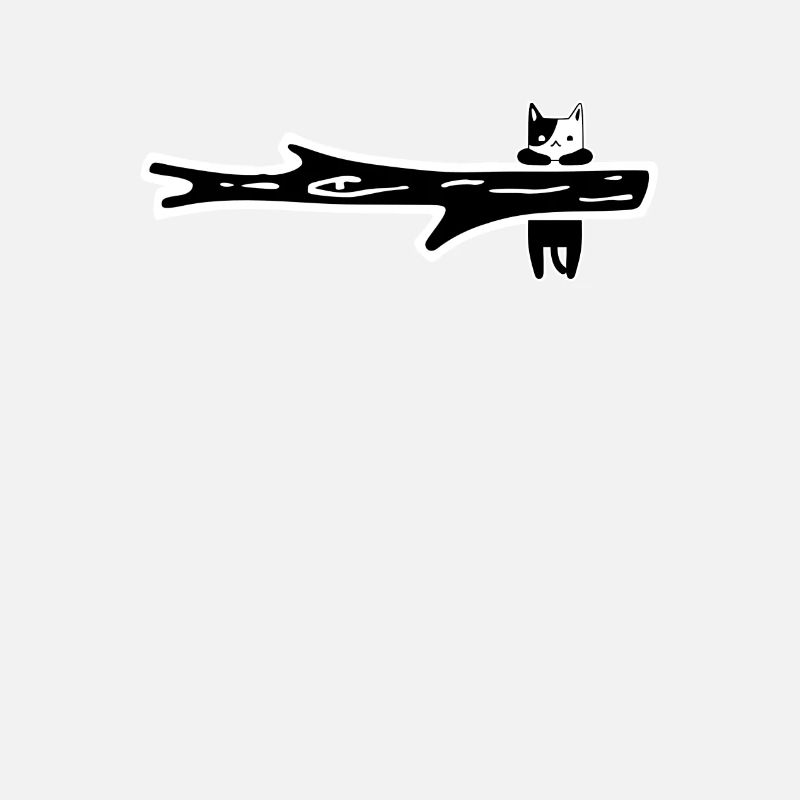 Hanging cat