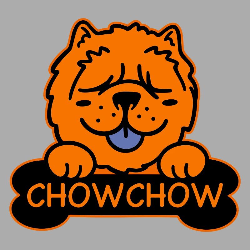 Chow chow e osso