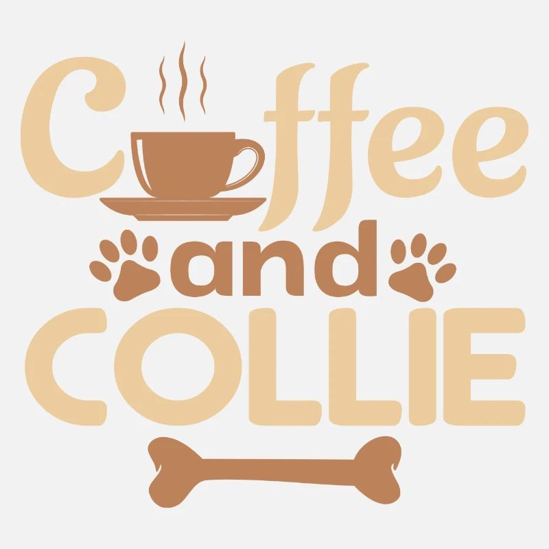 Amoureux des animaux de compagnie Coffe et Collie