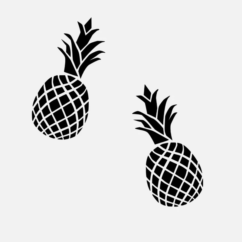 Pineapple silhouette