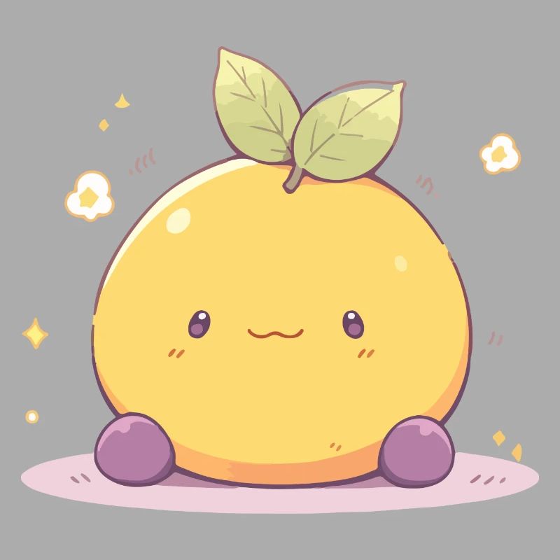 Mignon Chibi Kawaii Citron - Citron Mignon