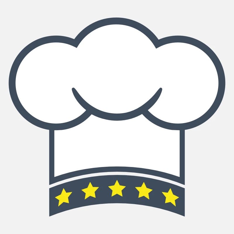 5 Star Chef's Hat Kitchen Master Chef Cool