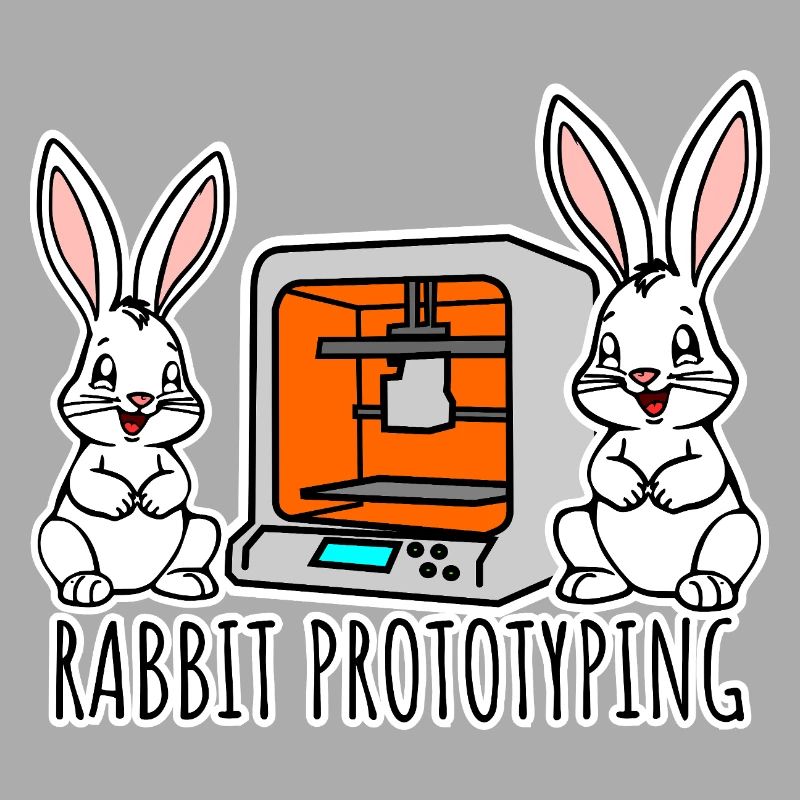 Prototypage de lapins - Impression de lapins avec une imprimante 3D