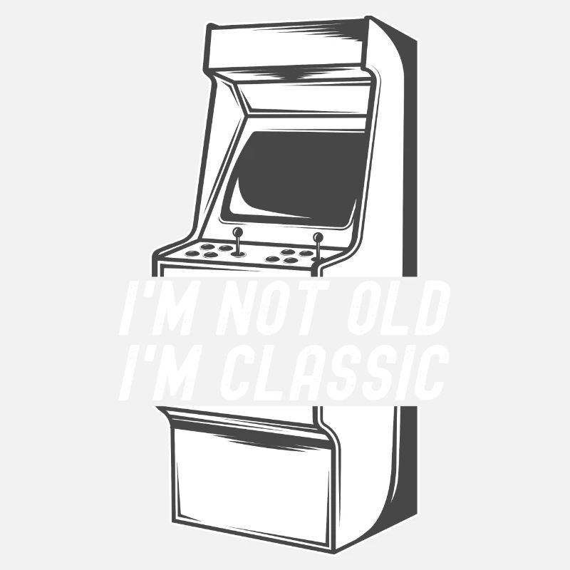 Nicht alt, ich bin klassisch Arcade-Spiele-Konsole