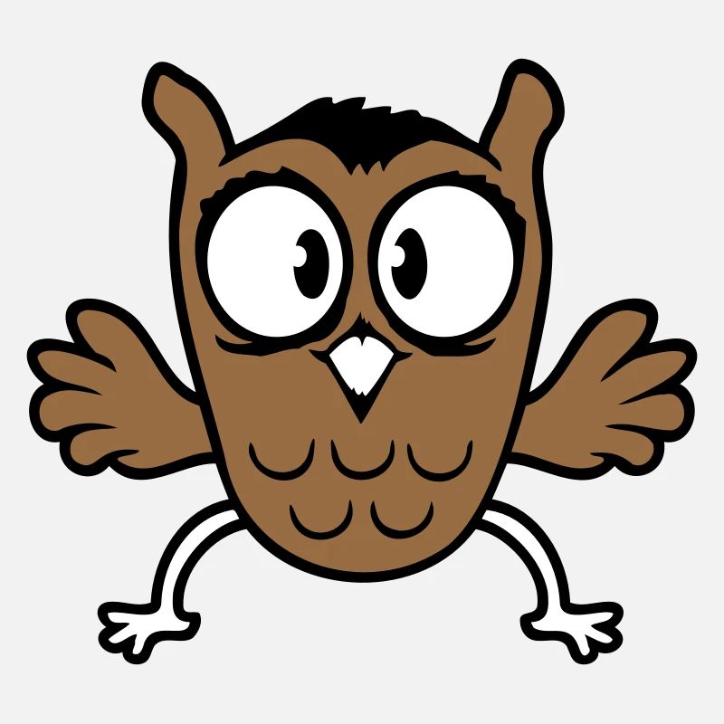 Owl Eagle Owl Jumps Funny, Jumping Jack Flies Flutters