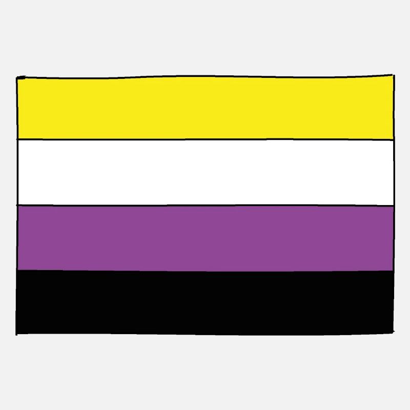 Nonbinary Flagge