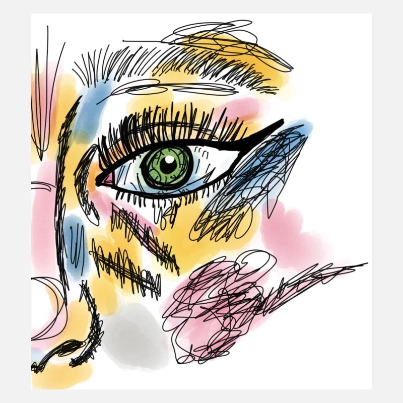 Coloured eye