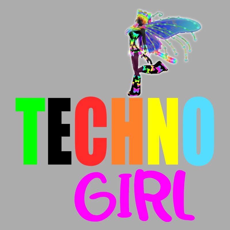 Techno-Mädchen