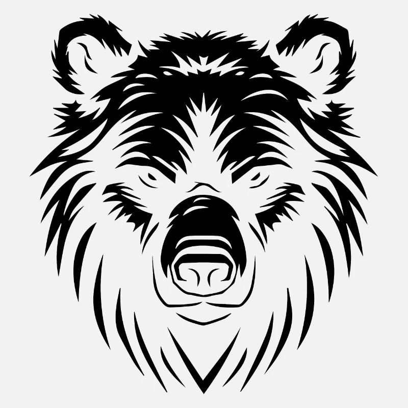 Bear Logo Stylized