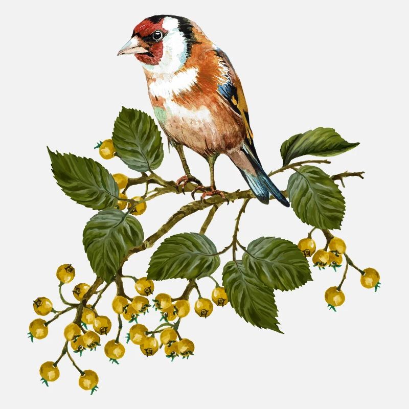 Oiseau coloré