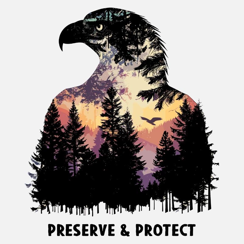 Préserver et protéger le pygargue à tête blanche Aigle Oiseau