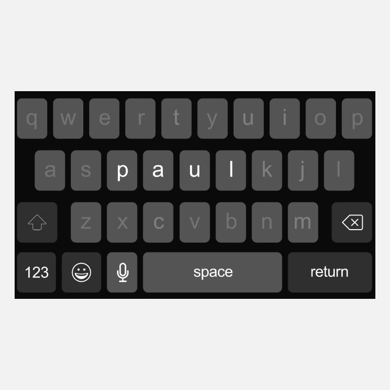 Nom du clavier Paul