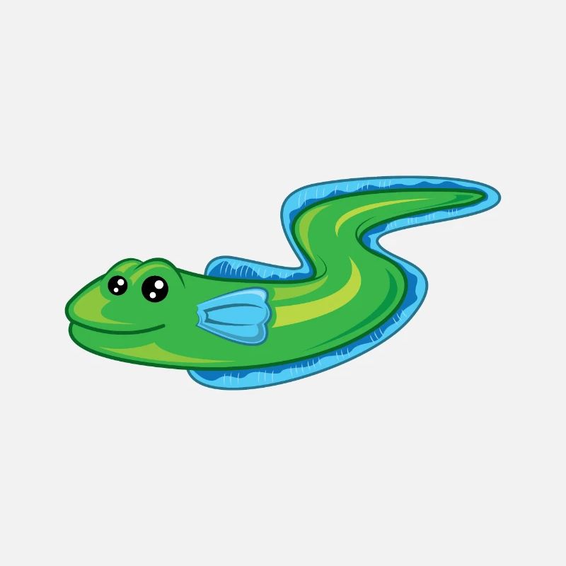 Eel cartoon