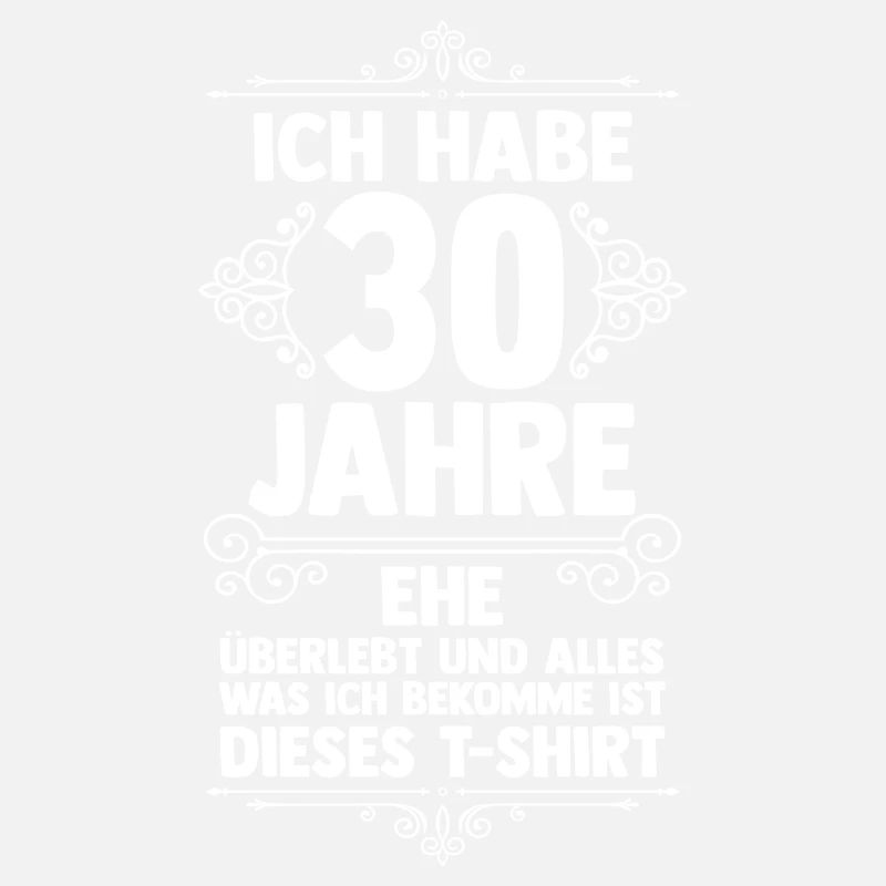 Ehe Perlenhochzeit 30 Jahre Verheiratet Hochzeitst