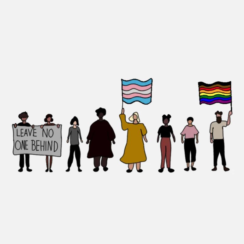 Leave No One Behind - Queer - trans - pride