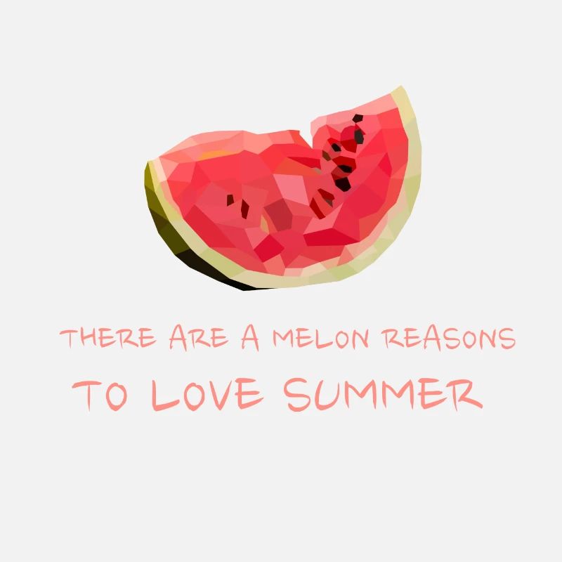 Il y a des raisons pour Melon d'aimer le melon d'été