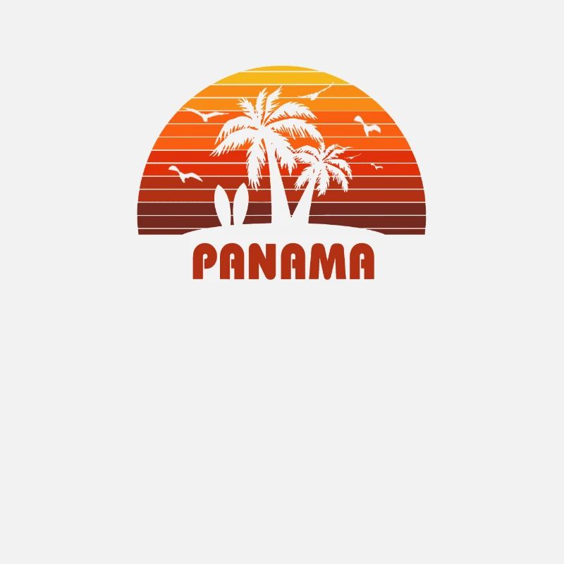 Cool Panama Beach Sunset Souvenir
