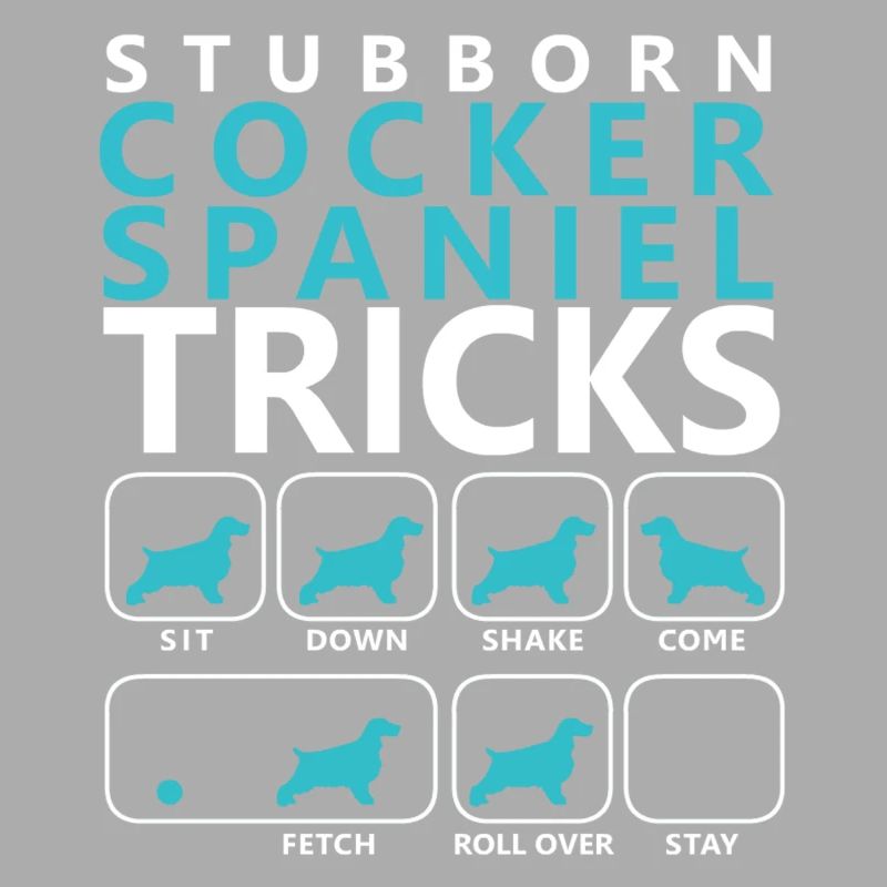 Hartnäckige Cocker Spaniel Tricks