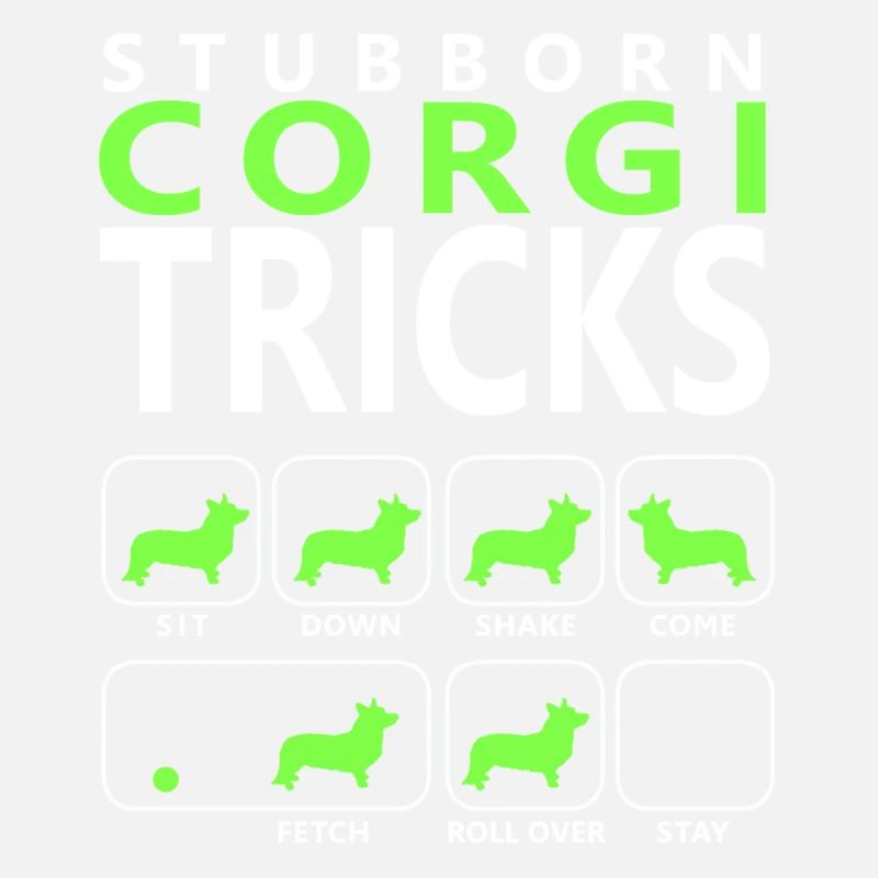 Stubborn Corgi Tricks