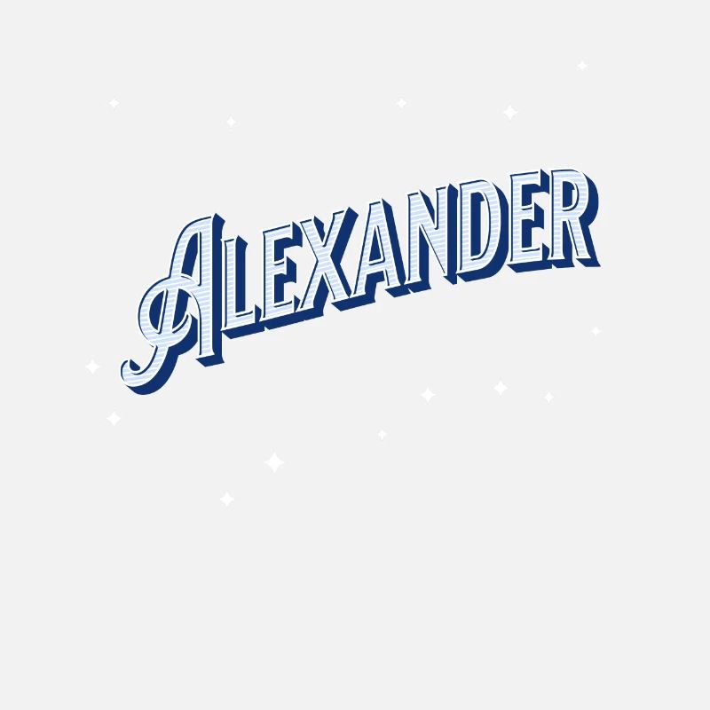 Alexander names personalized