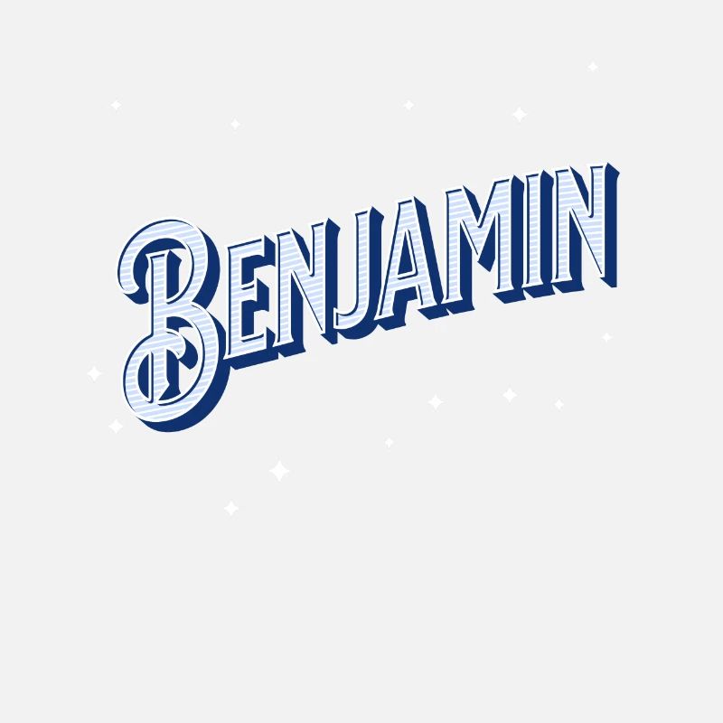 Benjamin name personalized