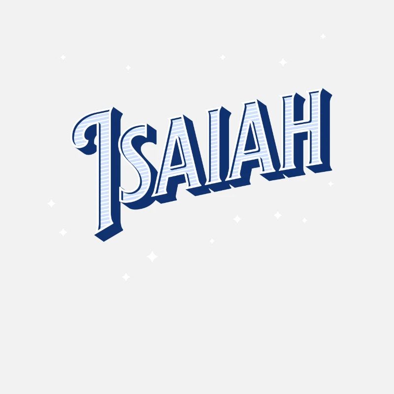 Isaiah Names Personalized
