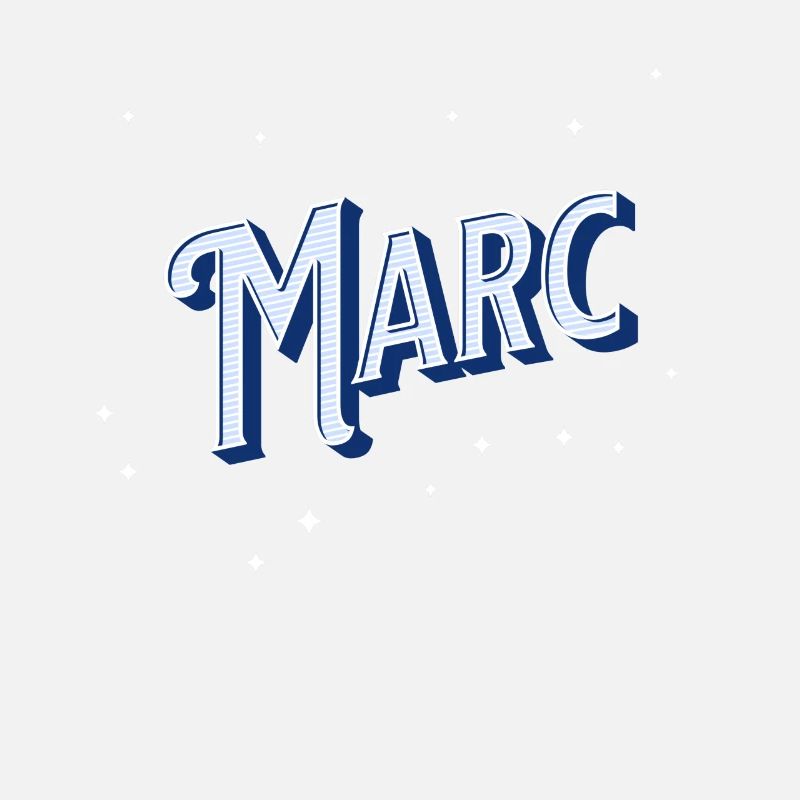 Marc name personalized