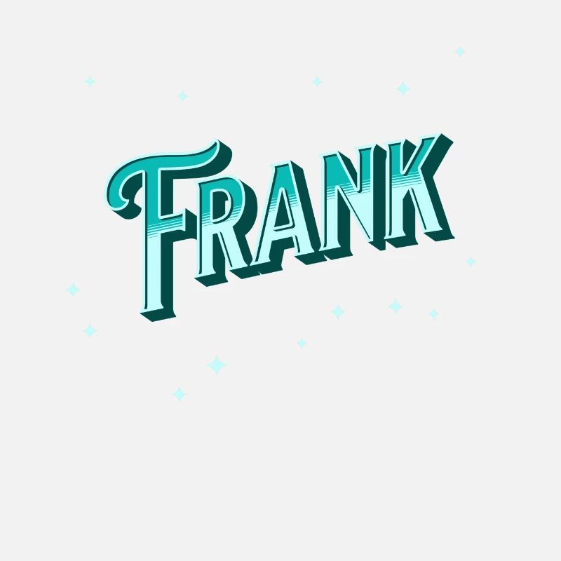 Frank Namen personalisiert