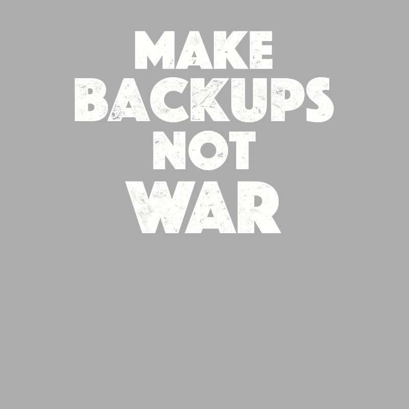 Admin Make Backups Data Backup IT Computer