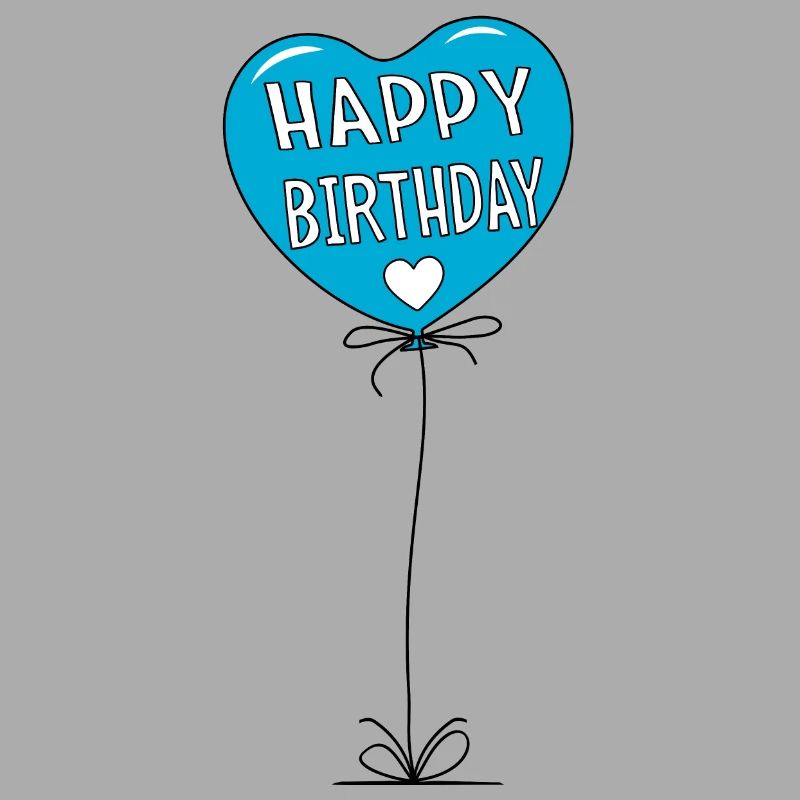 Balon Happy Birthday Turkis