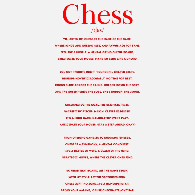 Définition des échecs Rap