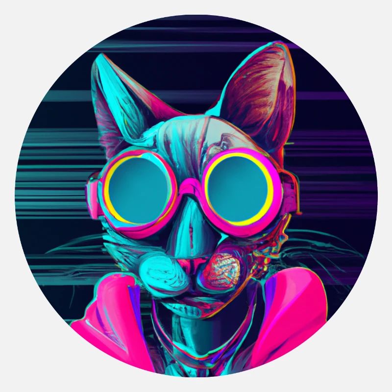 Chat élégant