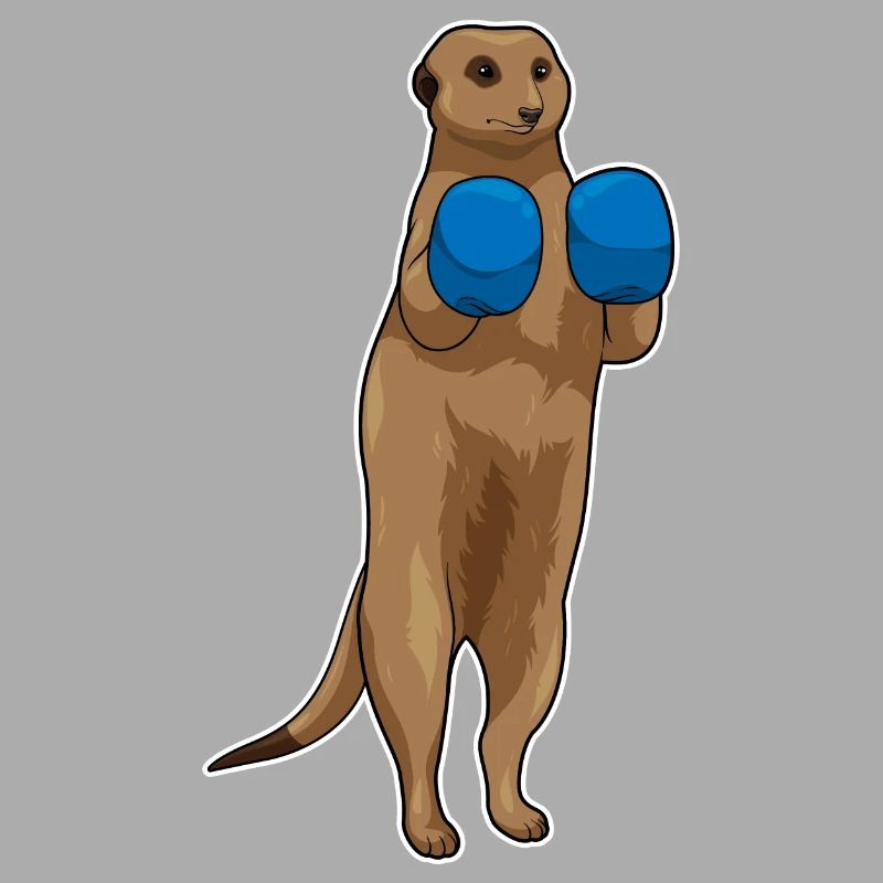 Gants de boxe suricate boxer