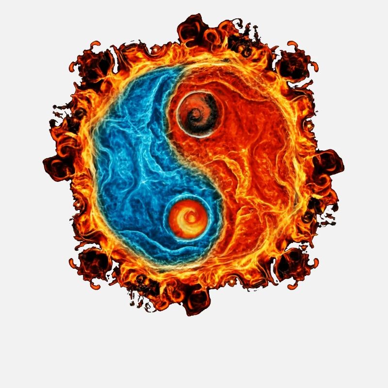 Yin Yang Eau Feu