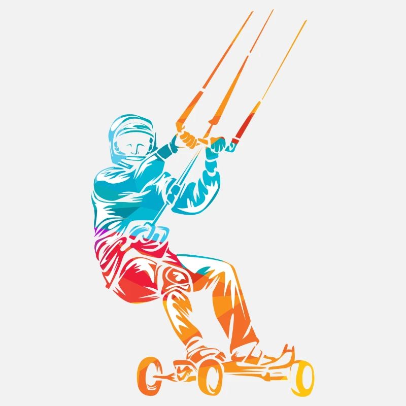 Kite landboarding