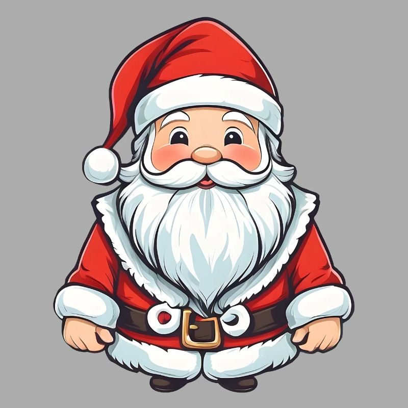 Comic Weihnachtsmann