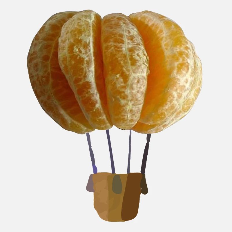 Mandarin balloon