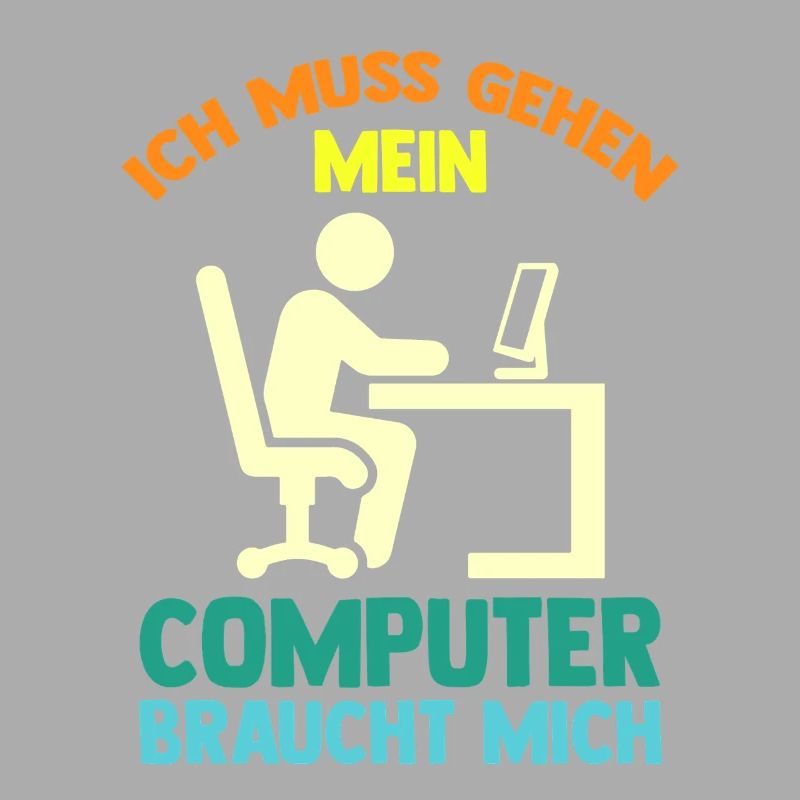 Computer Gamer Zocker Programmierer Administrator