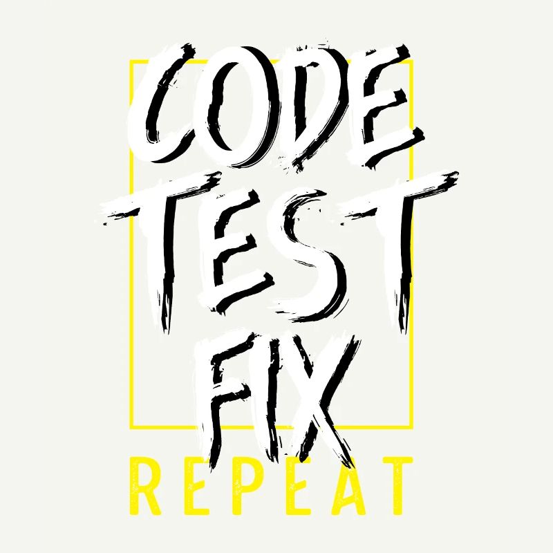 Code-Test-Fix. Computertechniker Gift