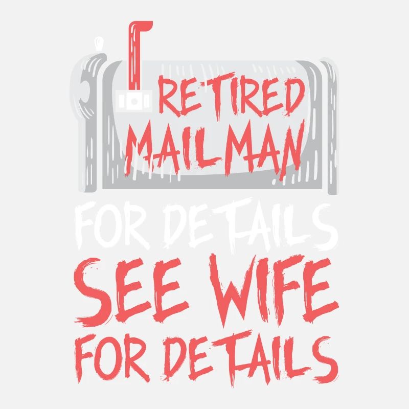 Retired Mailman Postman Gift