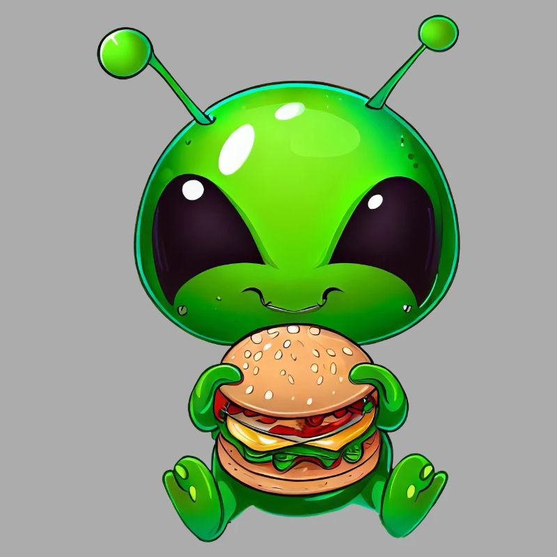 Hungry Alien: Cheeseburger Devourer