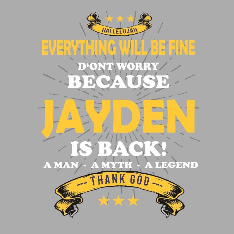 Everything will be fine Jayden Is back