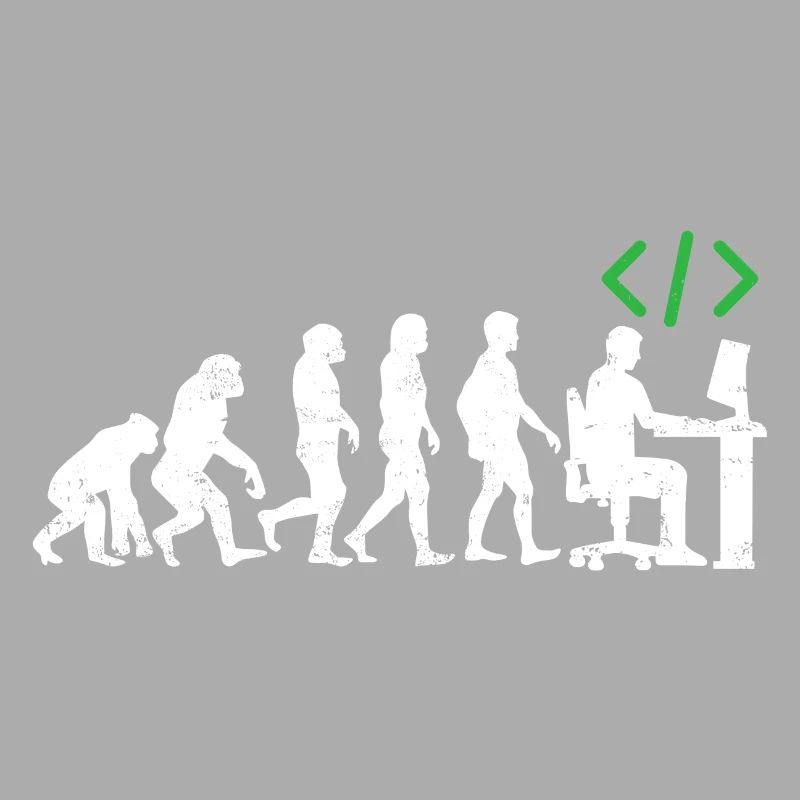 Programmierer Evolution geschenk coder java c++