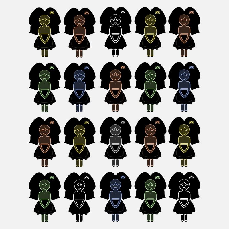 Alsaciennes Multicolores 100%